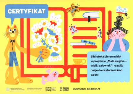 Rozpoczynamy nową edycję programu „Mała książka – wielki człowiek”