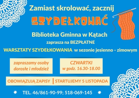 Zamiast skrolować, zacznij SZYDEŁKOWAĆ
