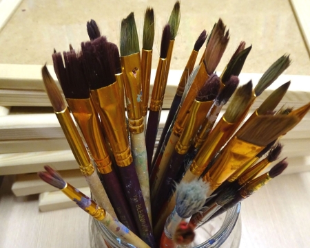 Historia sztuki na szkle malowana - warsztaty w Bibliotece Gminnej w Kątach