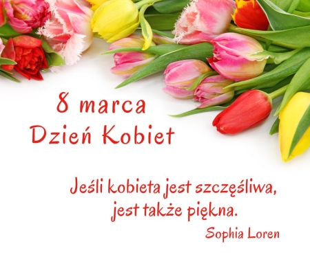 Z najlepszymi życzeniami dla wszystkich Pań 