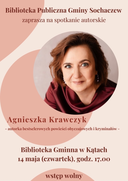 Spotkanie autorskie z Agnieszką Krawczyk