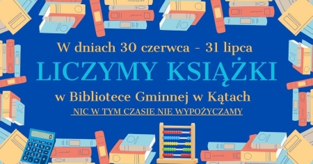 Skontrum w Bibliotece Gminnej w Kątach