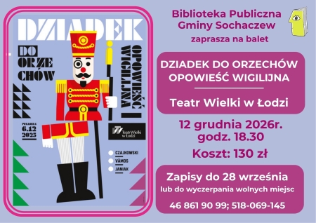 Zapraszamy na balet do Teatru Wielkiego w Łodzi